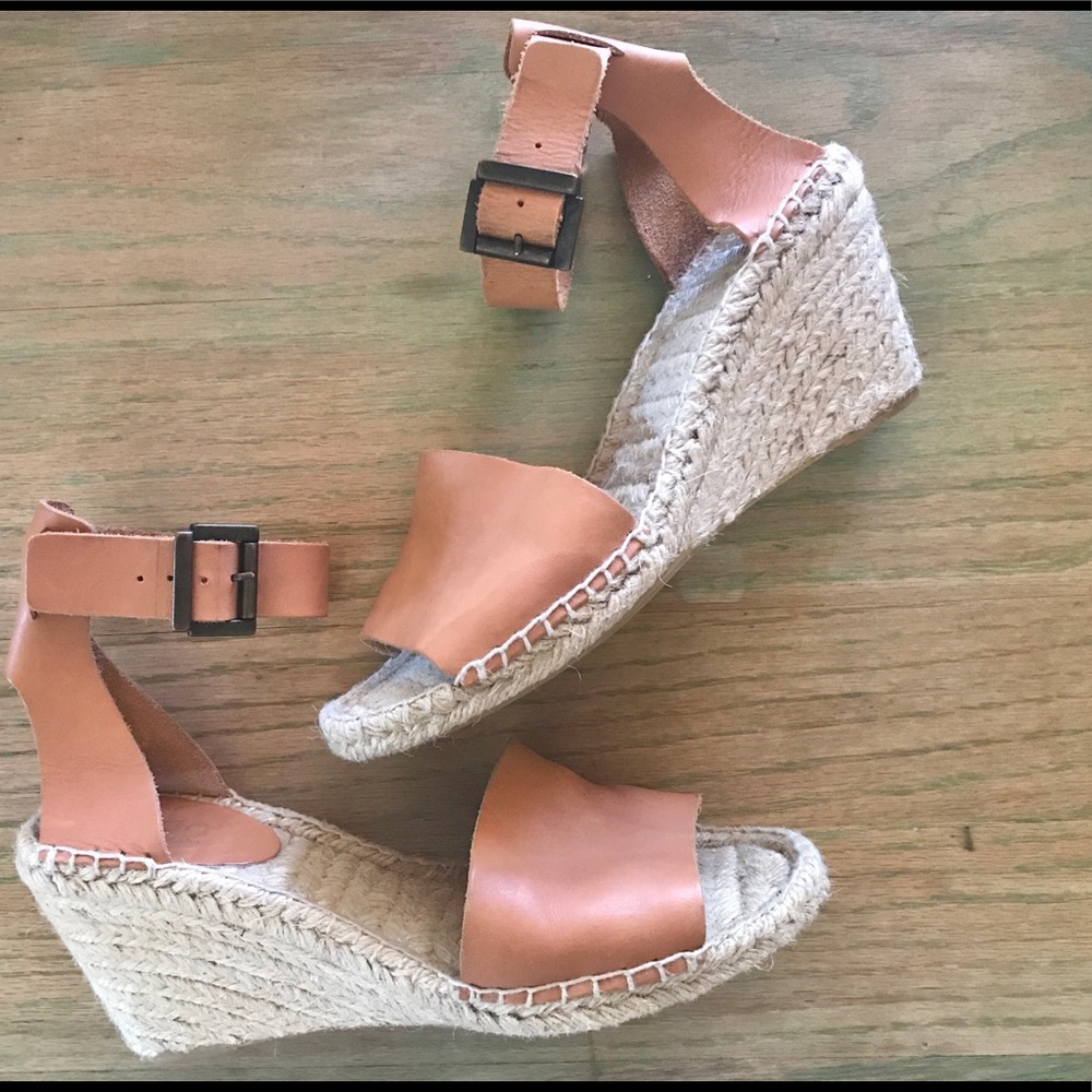 PICON Espadrille Wedge Sandal Size 9